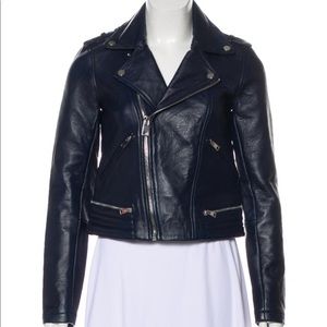 Maje Lamb Leather Jacket